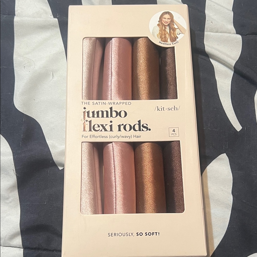 Kit-Sch Jumbo Flexi Rods for Hair